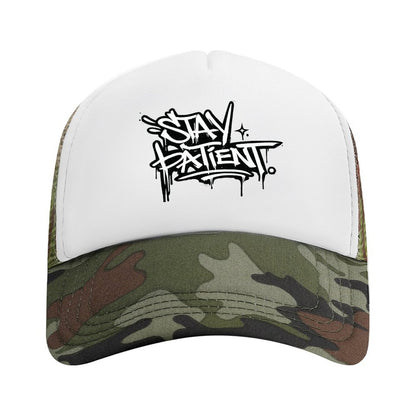 Stay Patient — Graffiti Streetwear Trucker Cap