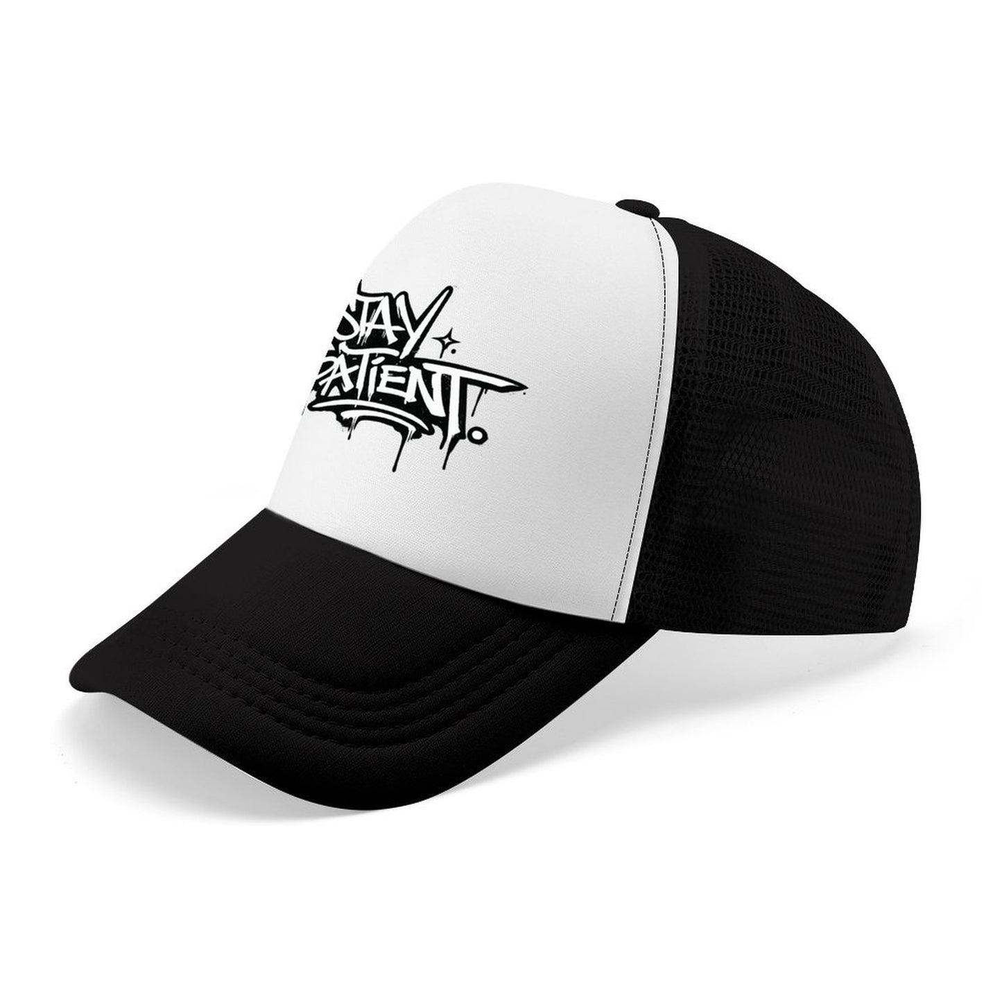 Stay Patient — Graffiti Streetwear Trucker Cap
