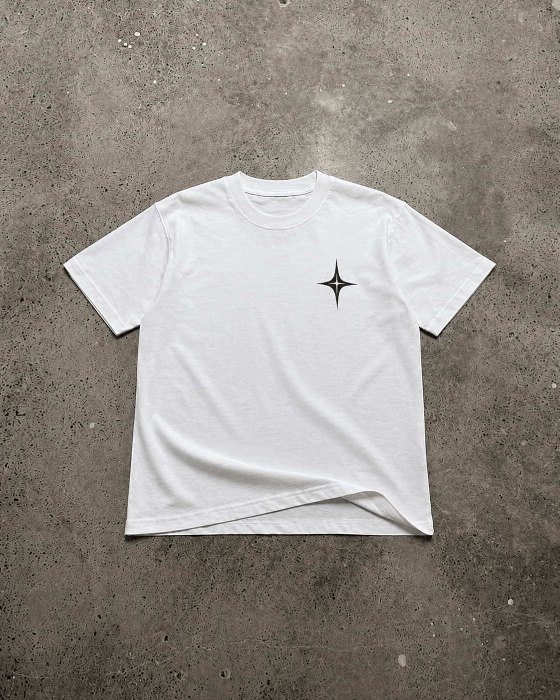 Bloom in Silence | Minimal Grunge Streetwear Graphic T-Shirt