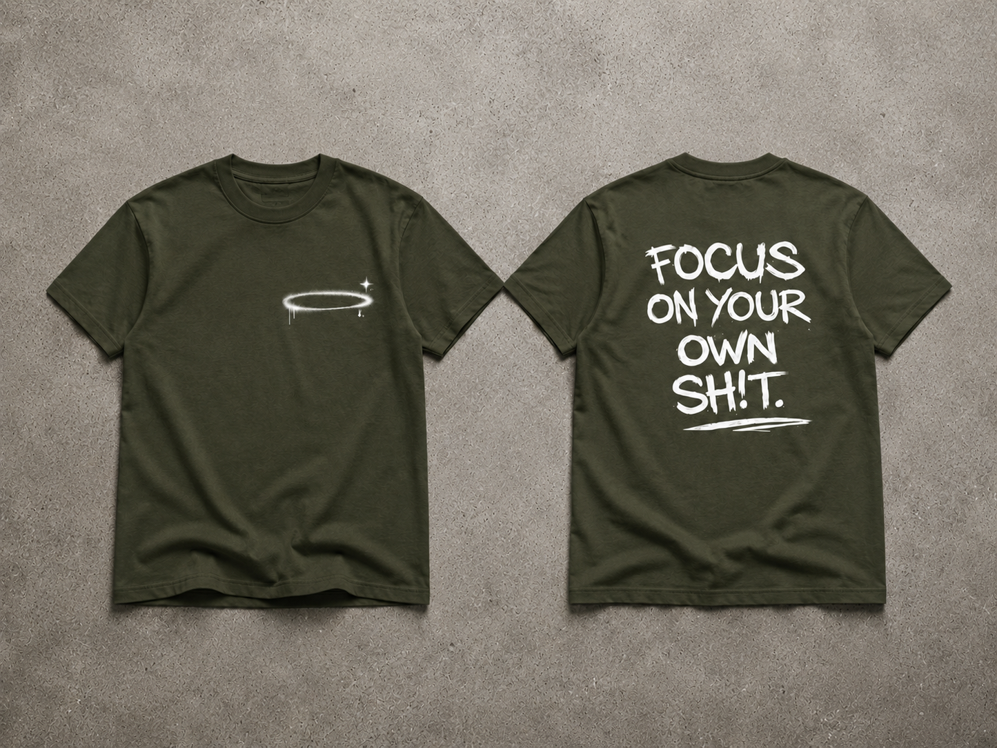 Mind Your Own Lane — Graffiti T-Shirt