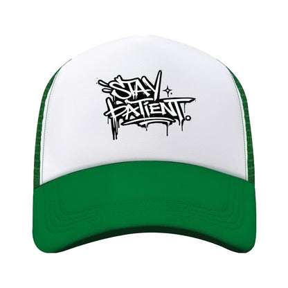 Stay Patient — Graffiti Streetwear Trucker Cap